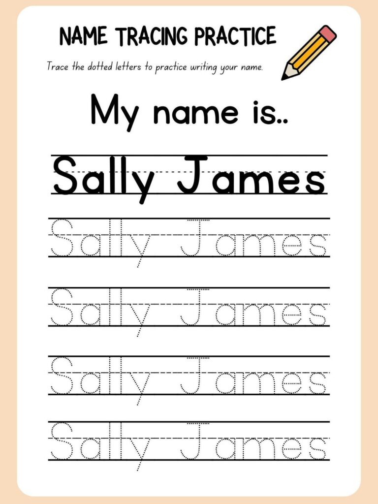 Pre-k Custom Name Tracing Worksheet – Etsy UK Pre-k Custom Name Tracing Worksheet - Etsy UK