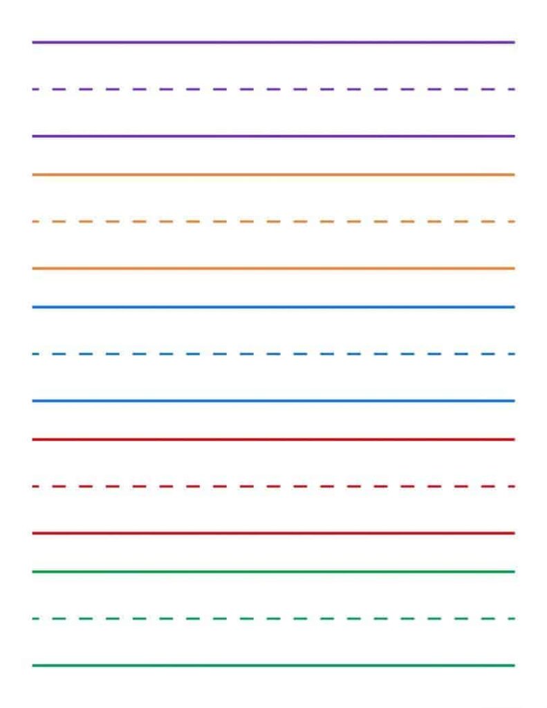 Pre K Lined Paper Printable – Kindergarten Lined Paper Free Printable Pre K Lined Paper Printable - Kindergarten Lined Paper Free Printable