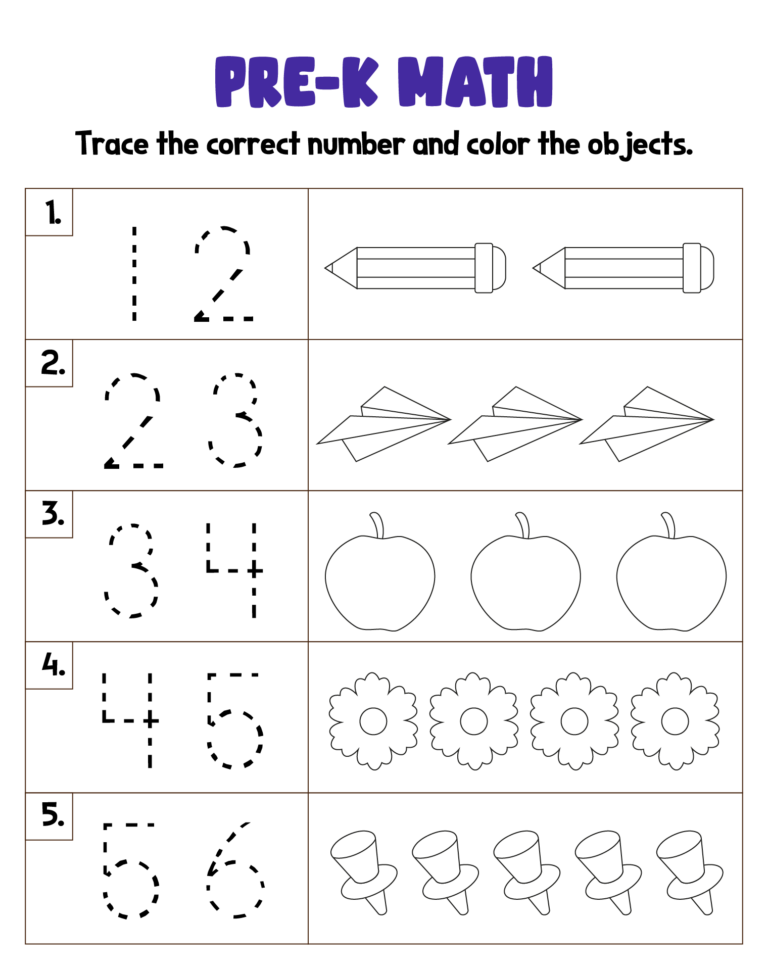 Pre K Worksheets Free Printables - Pre K Worksheets