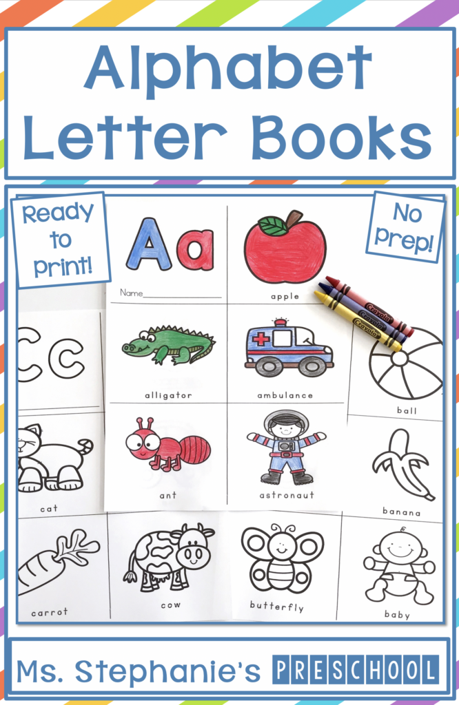 Preschool Alphabet Letter Books | Preschool alphabet letters, Alphabet … Preschool Alphabet Letter Books | Preschool alphabet letters, Alphabet ...