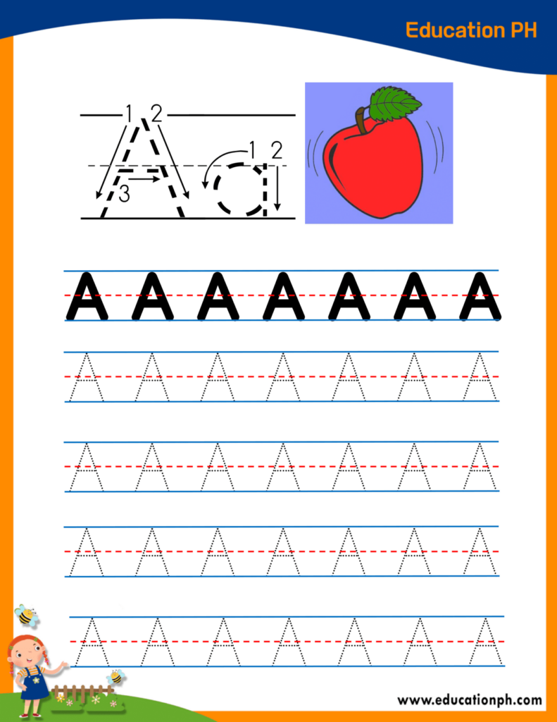 Preschool Alphabet Tracing Worksheets Free | Tracing Worksheets
