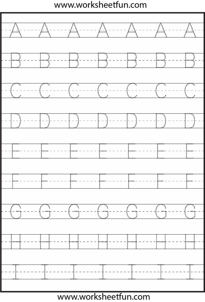 Preschool Capital Letter Tracing Worksheets – Tracing – Uppercase Letters – Capital Letters – 3 Worksheets / FREE … Preschool Capital Letter Tracing Worksheets - Tracing – Uppercase Letters – Capital Letters – 3 Worksheets / FREE ...