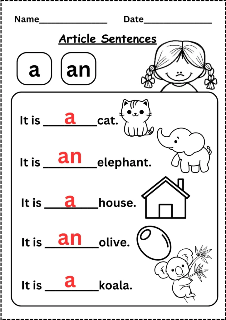Preschool Kindergarten English Worksheets Free Printables - Preschool ...