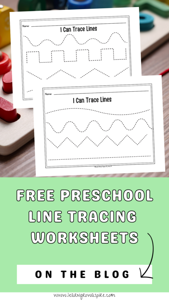 Preschool Tracing Lines Worksheets (FREE Download) | Learn Grow Aspire Preschool Tracing Lines Worksheets (FREE Download) | Learn Grow Aspire
