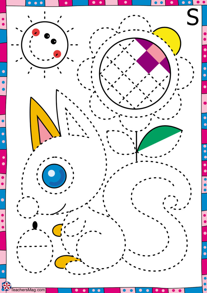 Preschool Tracing Worksheets. TeachersMag.com Preschool Tracing Worksheets. TeachersMag.com