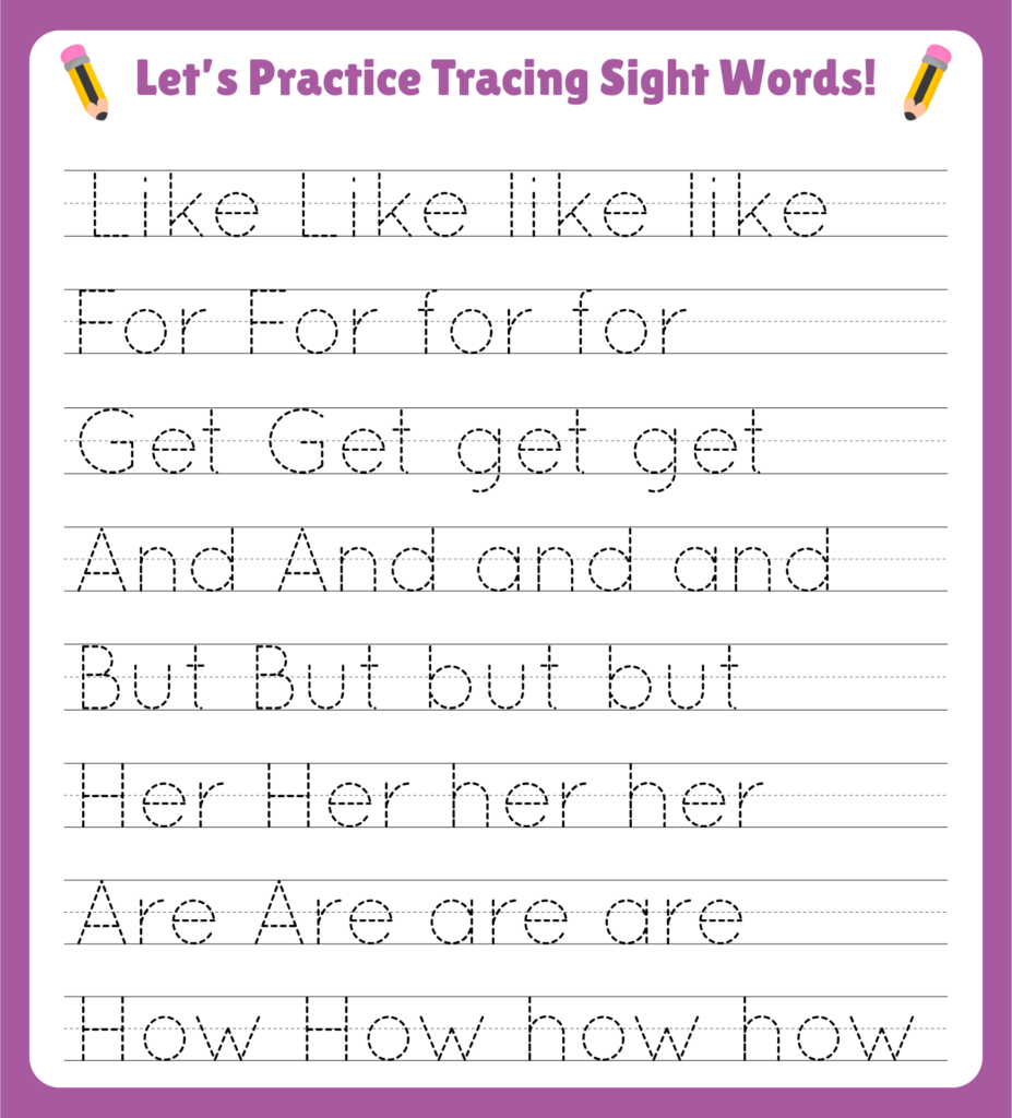 Preschool Tracing Worksheets Word - 12 Free PDF Printables | Printablee