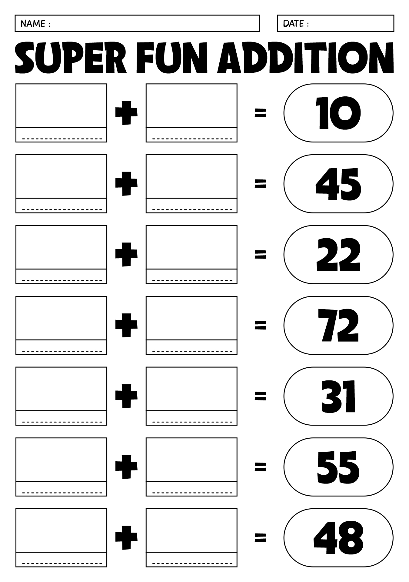 Free Printable Worksheets For Preschool Students - Printable Preschool