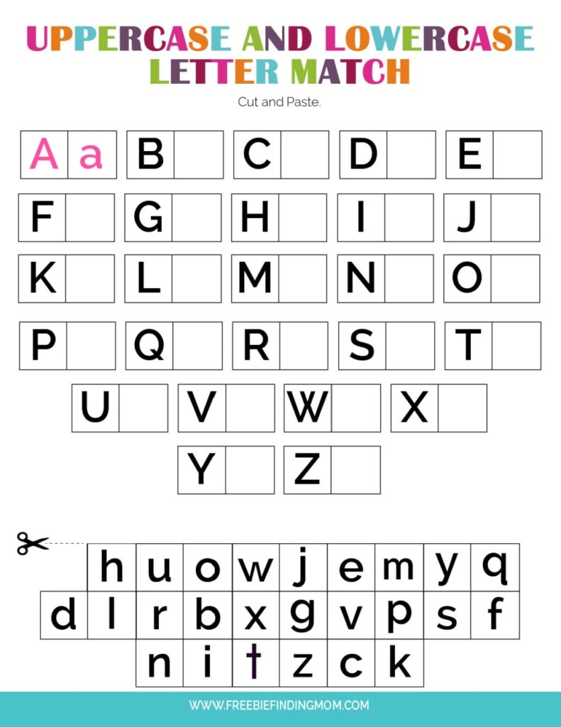 Printable Alphabet Worksheets for Kindergarten (PDF Downloads) Printable Alphabet Worksheets for Kindergarten (PDF Downloads)