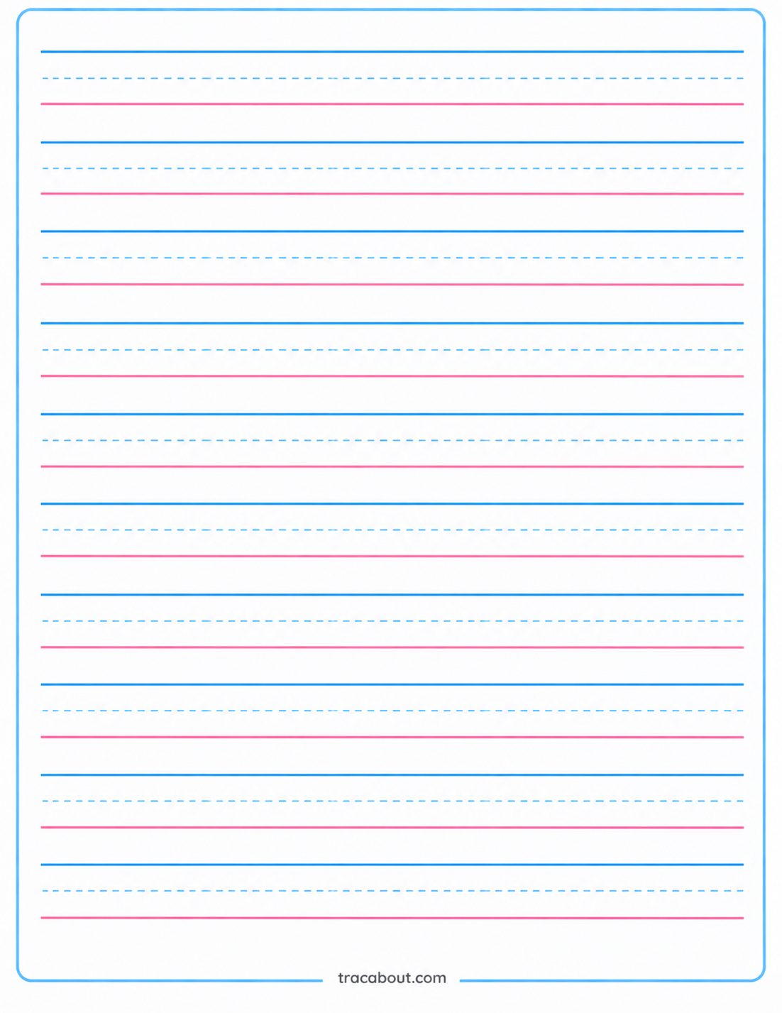 Free Printable Writing Sheets For Preschool - Printable Preschool