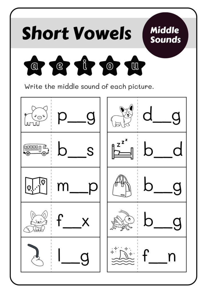 Printable Kindergarten English Worksheets | FREE Printable HQ Printable Kindergarten English Worksheets | FREE Printable HQ
