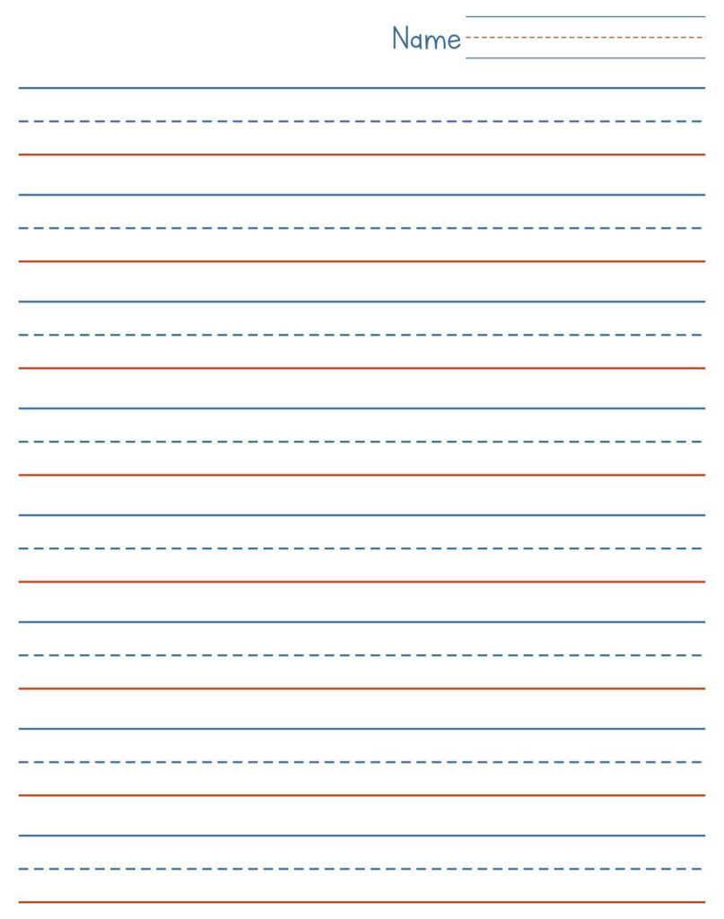 Printable Kindergarten Writing Paper | Kindergarten writing paper … Printable Kindergarten Writing Paper | Kindergarten writing paper ...