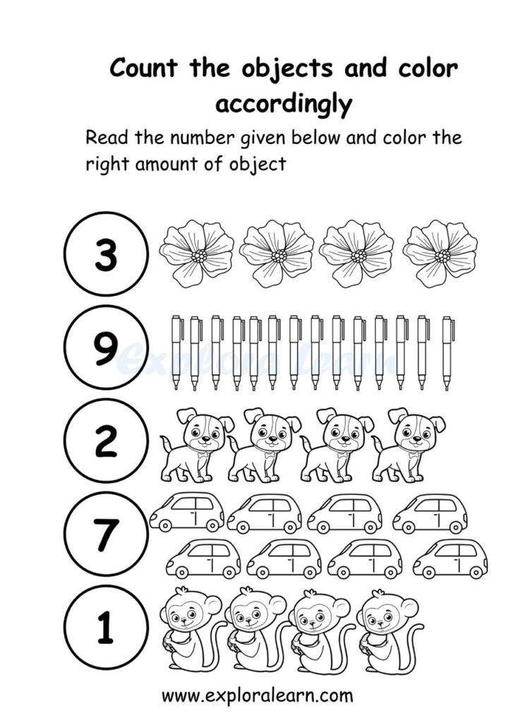 Printable Worksheets :: Pre Primary Worksheets :: Maths :: Free … Printable Worksheets :: Pre Primary Worksheets :: Maths :: Free ...