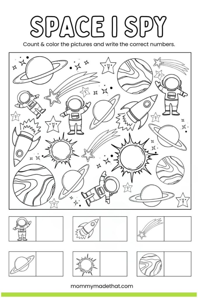 Space worksheets preschool – Artofit Space worksheets preschool – Artofit