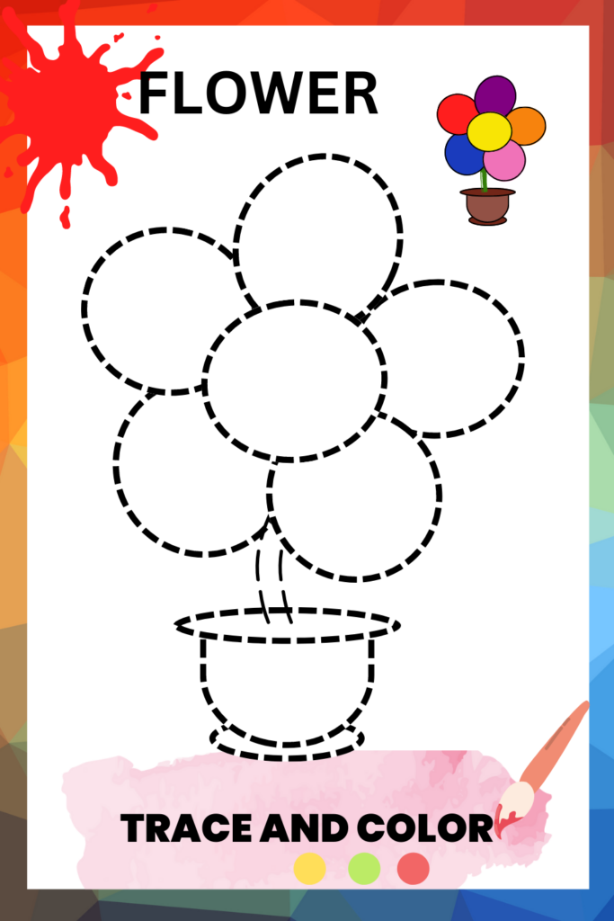 Trace and color worksheets for kids – Artofit Trace and color worksheets for kids – Artofit