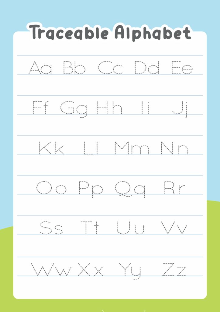 Traceable Alphabet Worksheets Pdf Traceable Alphabet Worksheets Pdf