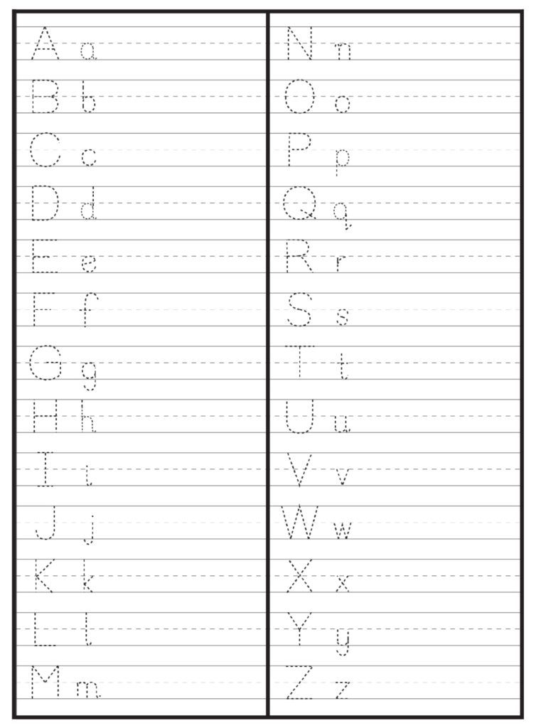 Tracing Capital Letters Handwriting Worksheets Traceable Alphabet … Tracing Capital Letters Handwriting Worksheets Traceable Alphabet ...