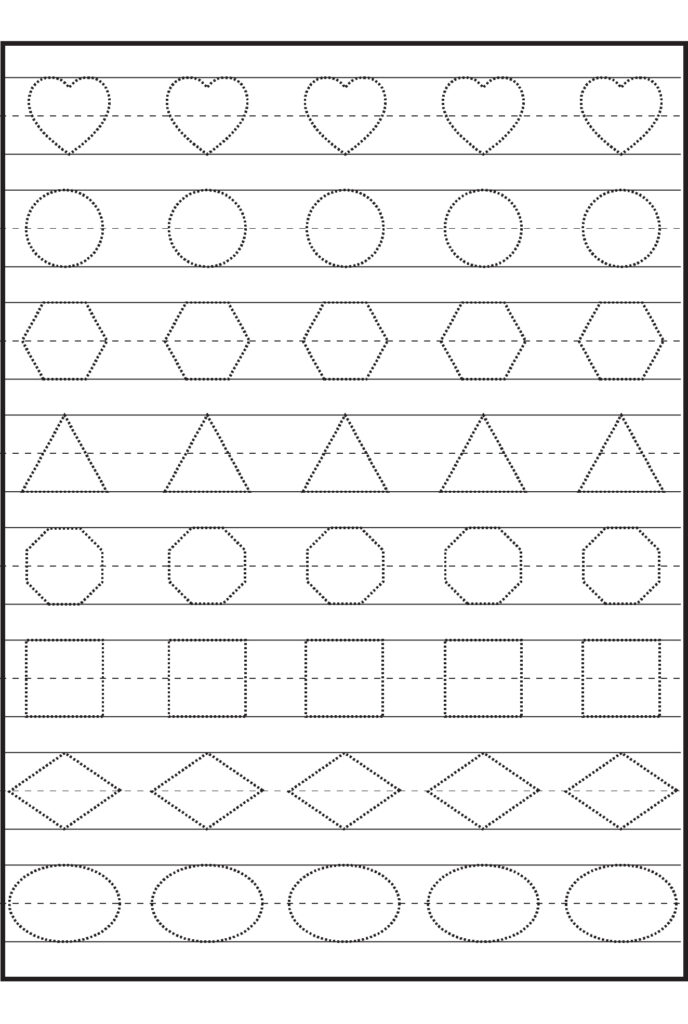 Tracing Worksheets Free Printable – King Printables Tracing Worksheets Free Printable - King Printables